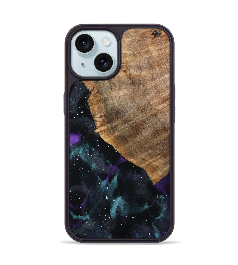 iPhone 15 Wood Phone Case - Mariyah (Cosmos, 791790)