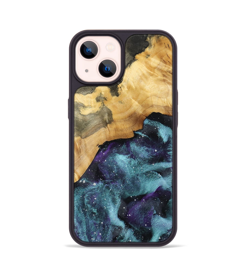 iPhone 14 Wood Phone Case - Lorine (Cosmos, 791806)