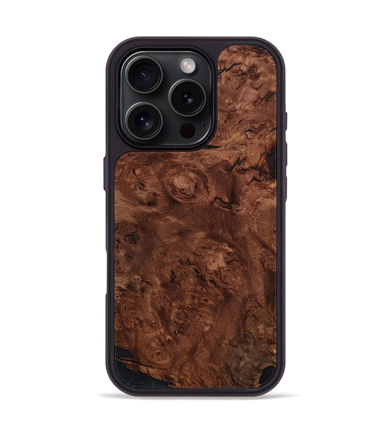 iPhone 16 Pro Wood Phone Case - Martika (Wood Burl, 791897)