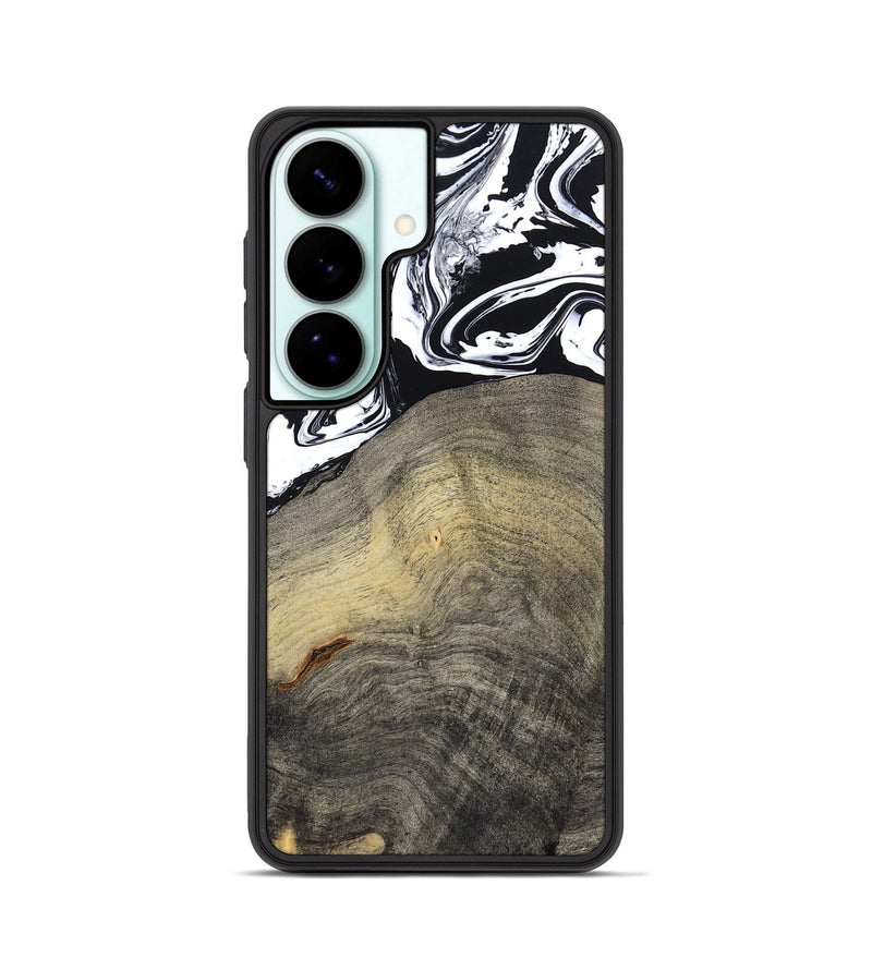 Galaxy S26 Wood Phone Case - Trent (Black & White, 791914)