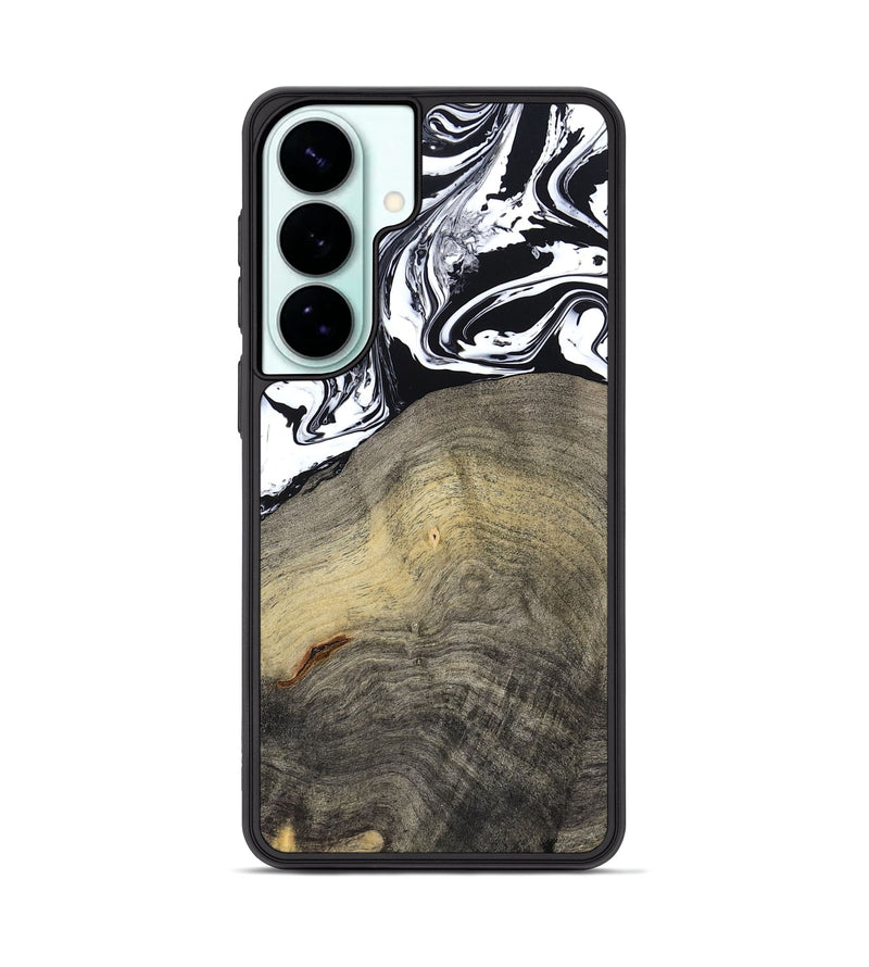 Galaxy S26 Plus Wood Phone Case - Trent (Black & White, 791914)