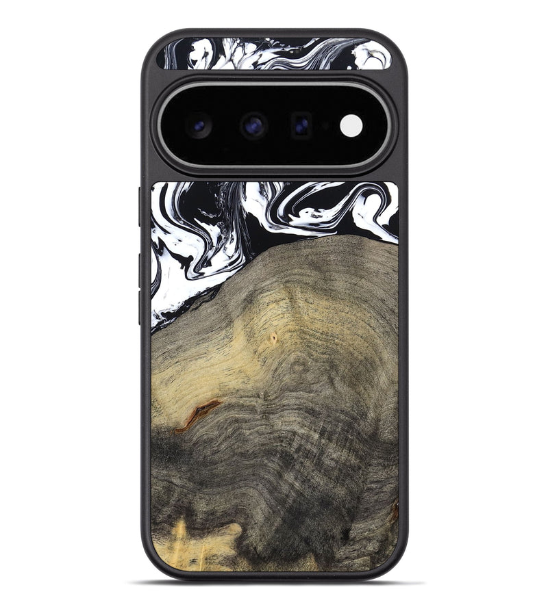Pixel 11 Pro XL Wood Phone Case - Trent (Black & White, 791914)