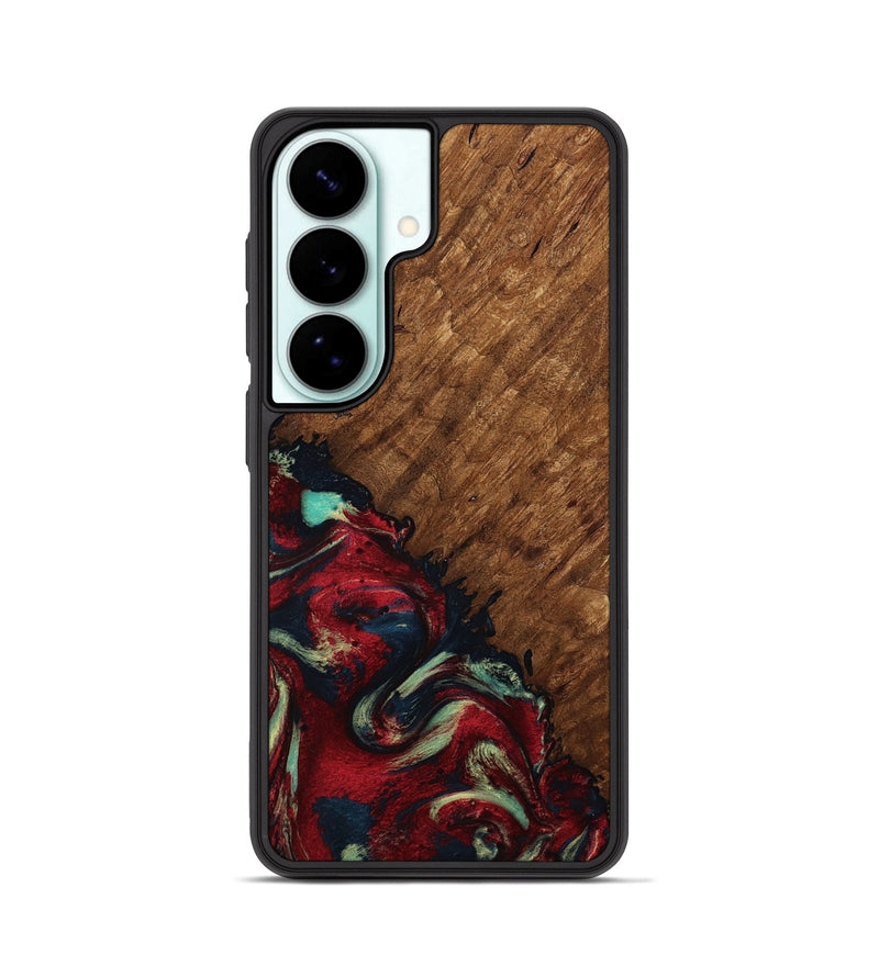 Galaxy S26 Wood Phone Case - Marc (Red, 791940)