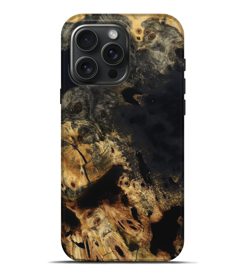 iPhone 16 Pro Max Wood Live Edge Phone Case - Keon (Wood Burl, 792024)