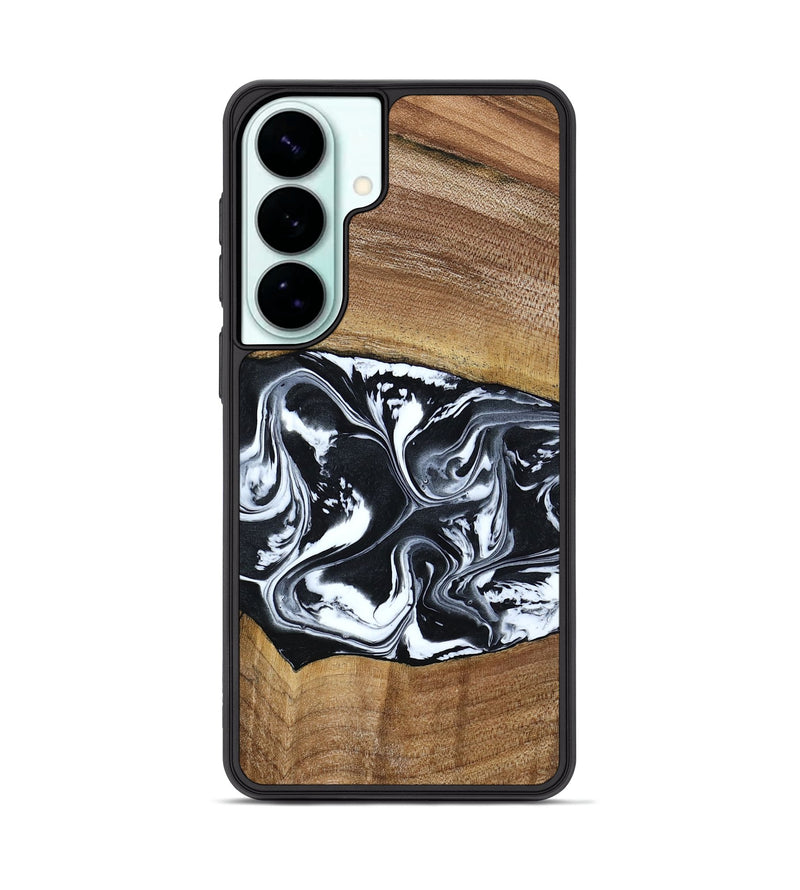 Galaxy S26 Plus Wood Phone Case - Kylie (Black & White, 792063)