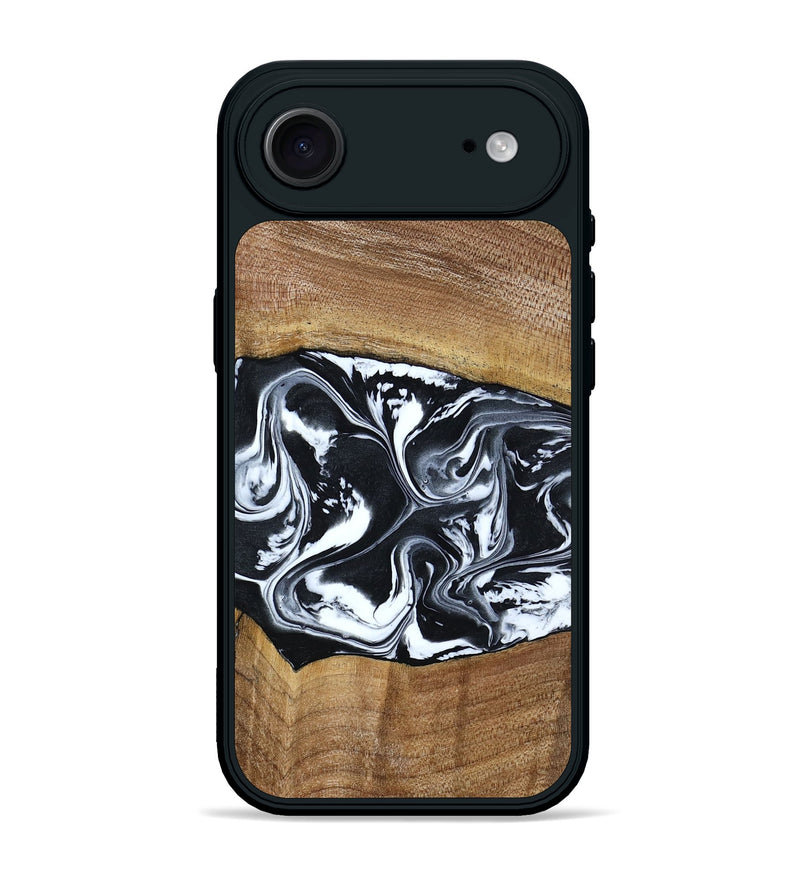 iPhone 17 Air Wood Phone Case - Kylie (Black & White, 792063)