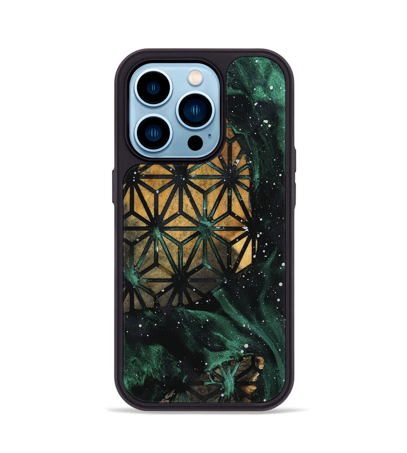 iPhone 14 Pro Wood Phone Case - Ava (Cosmos, 792122)