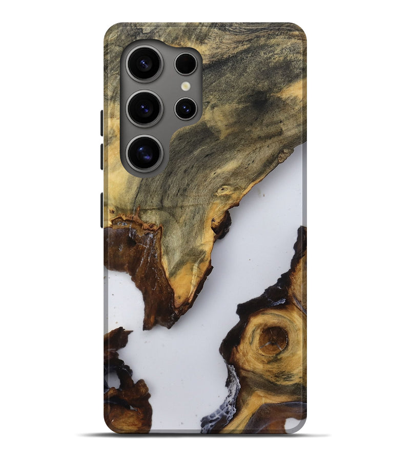 Galaxy S25 Ultra Wood Live Edge Phone Case - Denny (Clear, 792231)