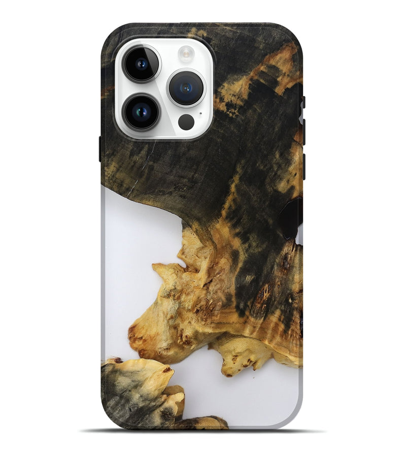 iPhone 15 Pro Max Wood Live Edge Phone Case - Everest (Clear, 792240)