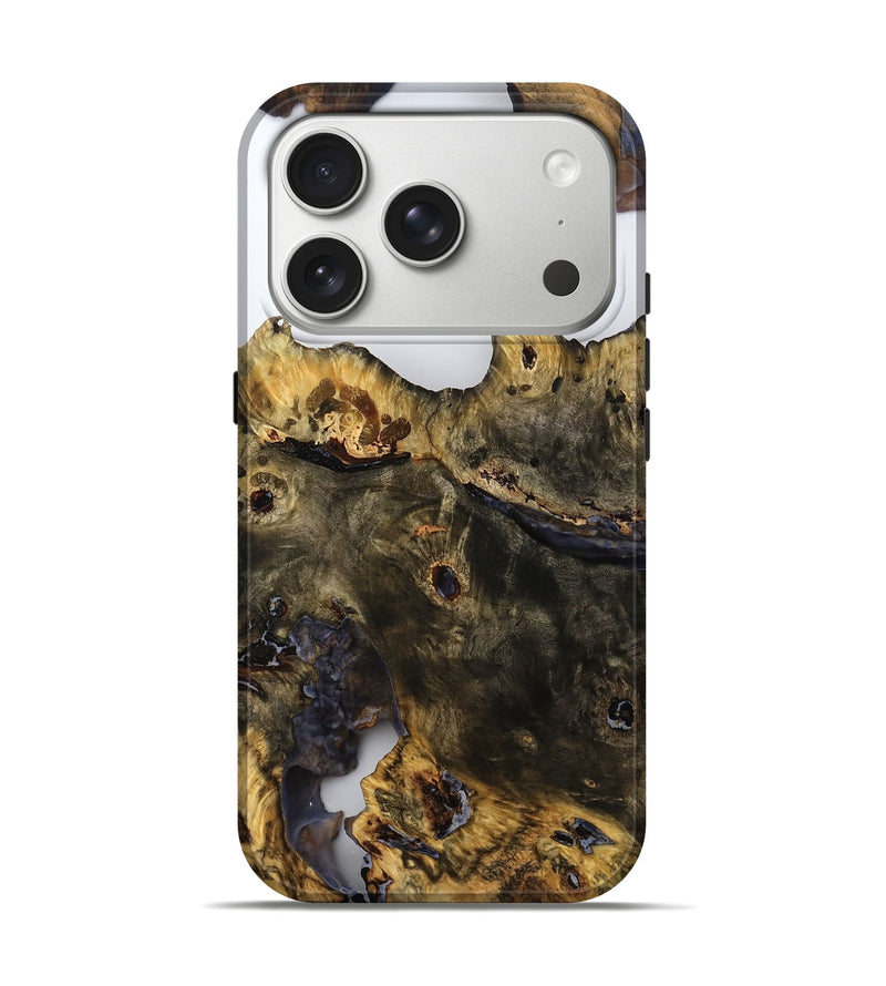 iPhone 17 Pro Wood Live Edge Phone Case - Noah (Clear, 792244)