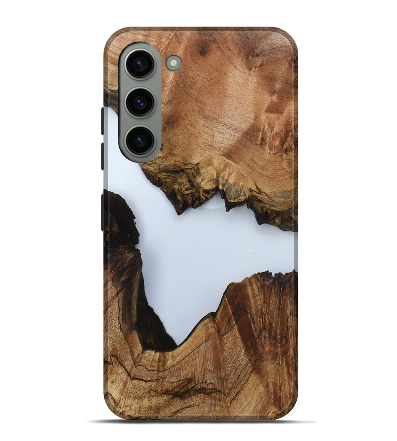 Galaxy S23 Plus Wood Live Edge Phone Case - Smith (Clear, 792258)