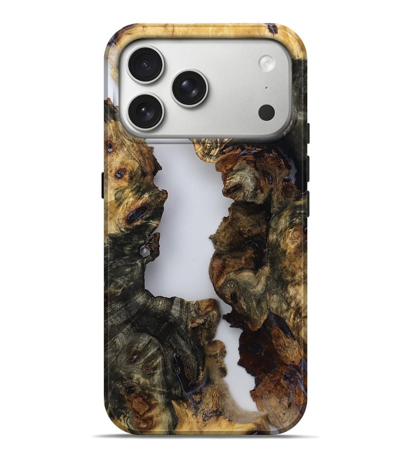iPhone 17 Pro Max Wood Live Edge Phone Case - Osiris (Clear, 792259)