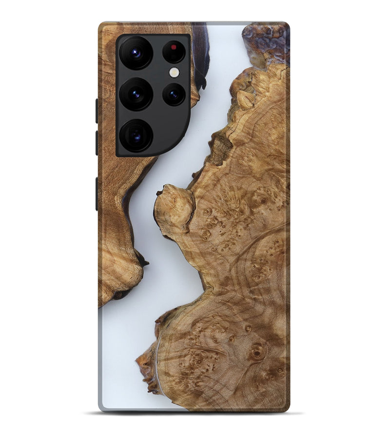 Galaxy S22 Ultra Wood Live Edge Phone Case - Alaia (Clear, 792262)