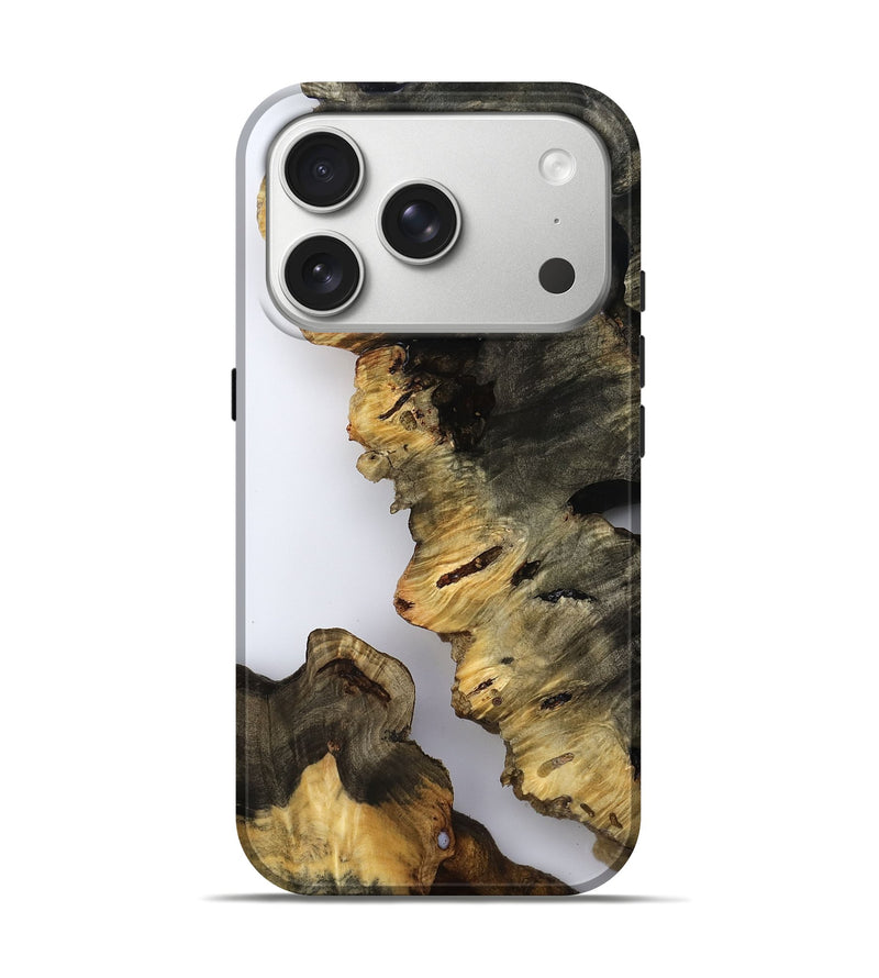 iPhone 17 Pro Wood Live Edge Phone Case - Dylan (Clear, 792263)