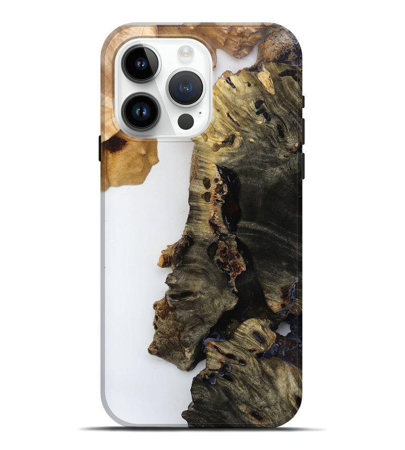 iPhone 15 Pro Max Wood Live Edge Phone Case - Prince (Clear, 792269)