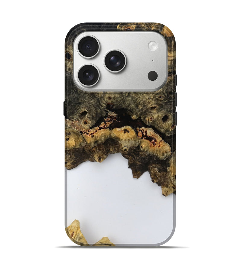 iPhone 17 Pro Wood Live Edge Phone Case - Makala (Clear, 792271)