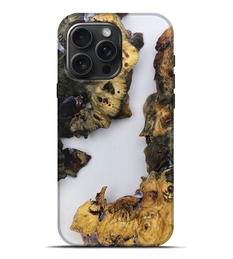 iPhone 16 Pro Max Wood Live Edge Phone Case - Payten (Clear, 792275)