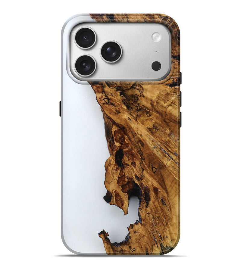 iPhone 17 Pro Max Wood Live Edge Phone Case - Kamden (Clear, 792277)