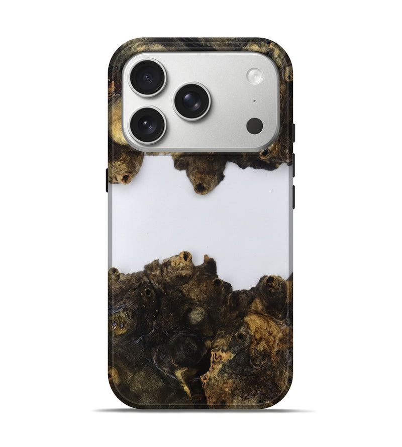 iPhone 17 Pro Wood Live Edge Phone Case - Tennie (Clear, 792278)