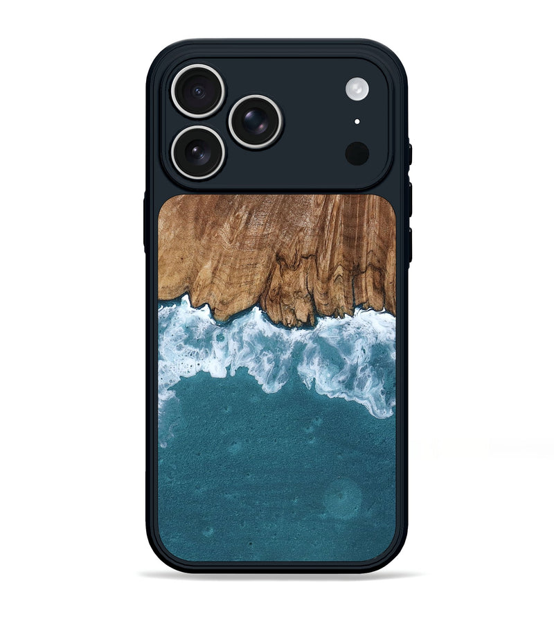 iPhone 17 Pro Max Wood Phone Case - Mikalah (Coastal, 792350)