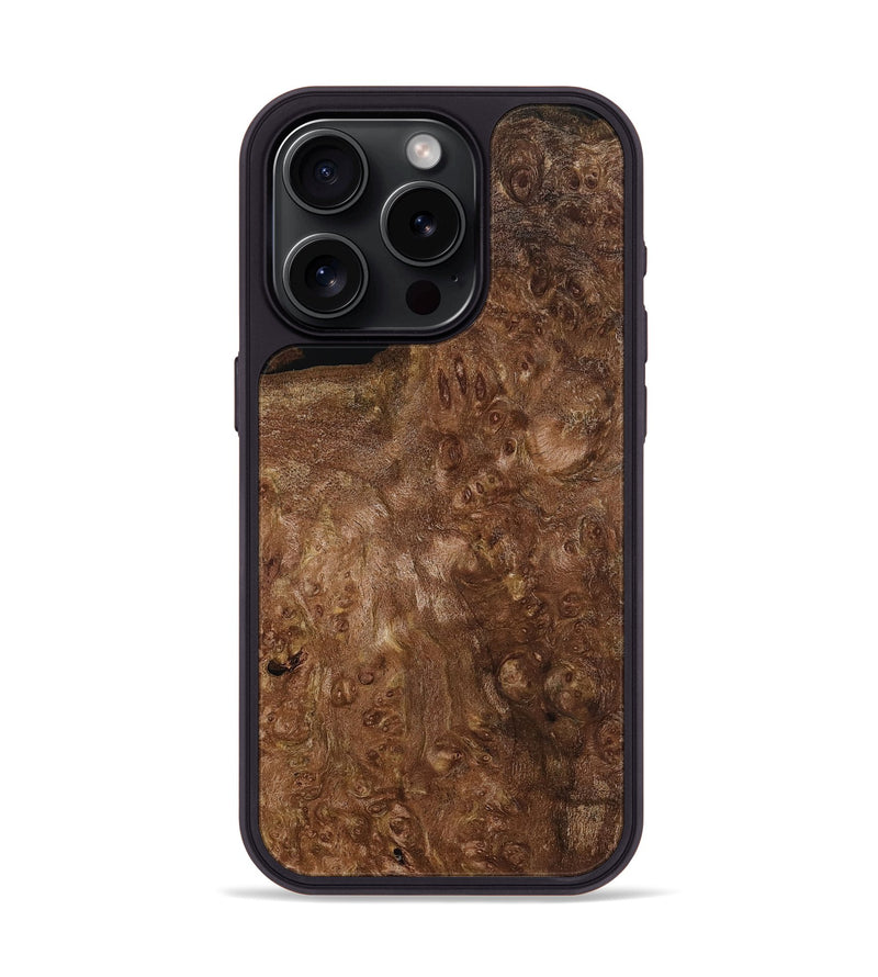 iPhone 15 Pro Wood Phone Case - Chrissy (Wood Burl, 792454)