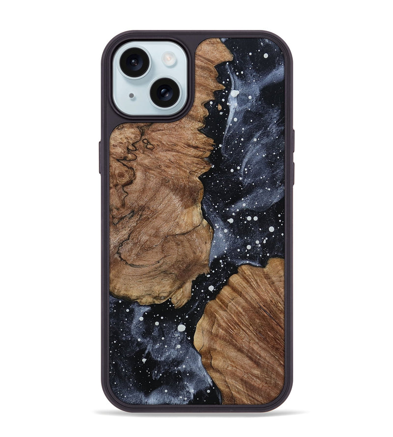 iPhone 15 Plus Wood Phone Case - Amiah (Cosmos, 792486)