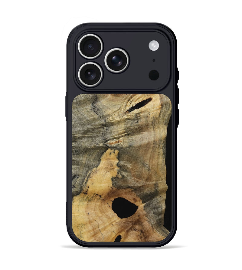 iPhone 17 Pro Wood Phone Case - Davina (Wood Burl, 792500)