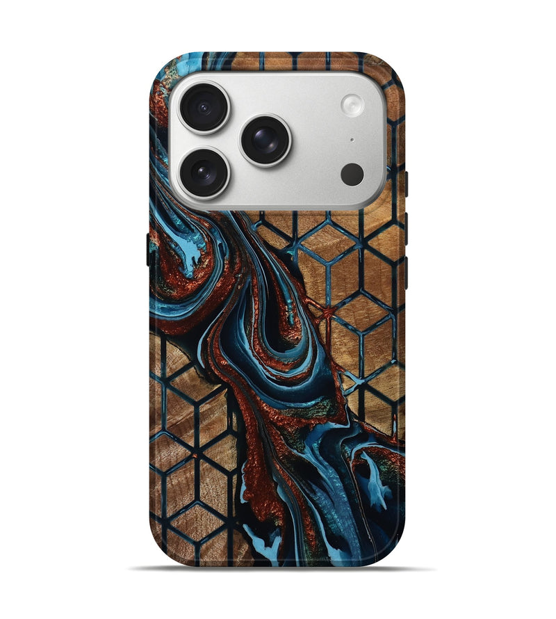 iPhone 17 Pro Wood Live Edge Phone Case - Lissie (Pattern, 792503)