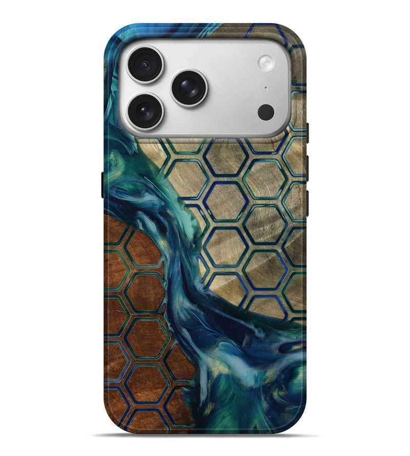 iPhone 17 Pro Max Wood Live Edge Phone Case - Matilda (Pattern, 792511)