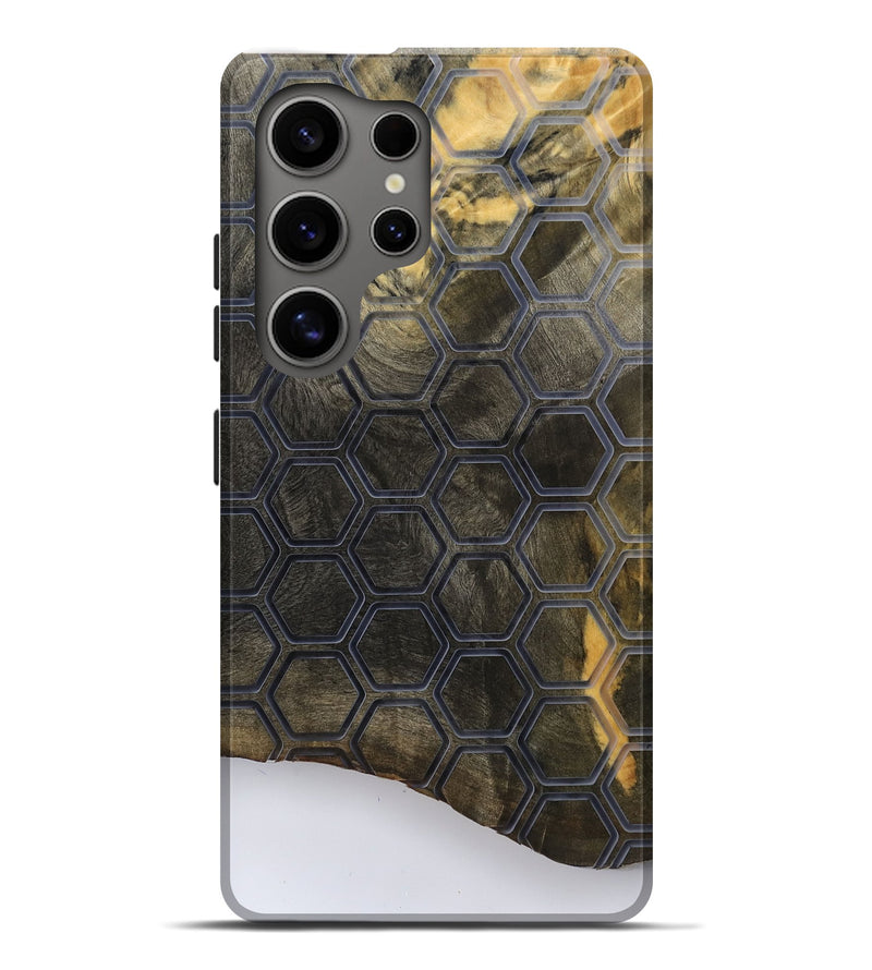 Galaxy S25 Ultra Wood Live Edge Phone Case - Petra (Pattern, 792514)
