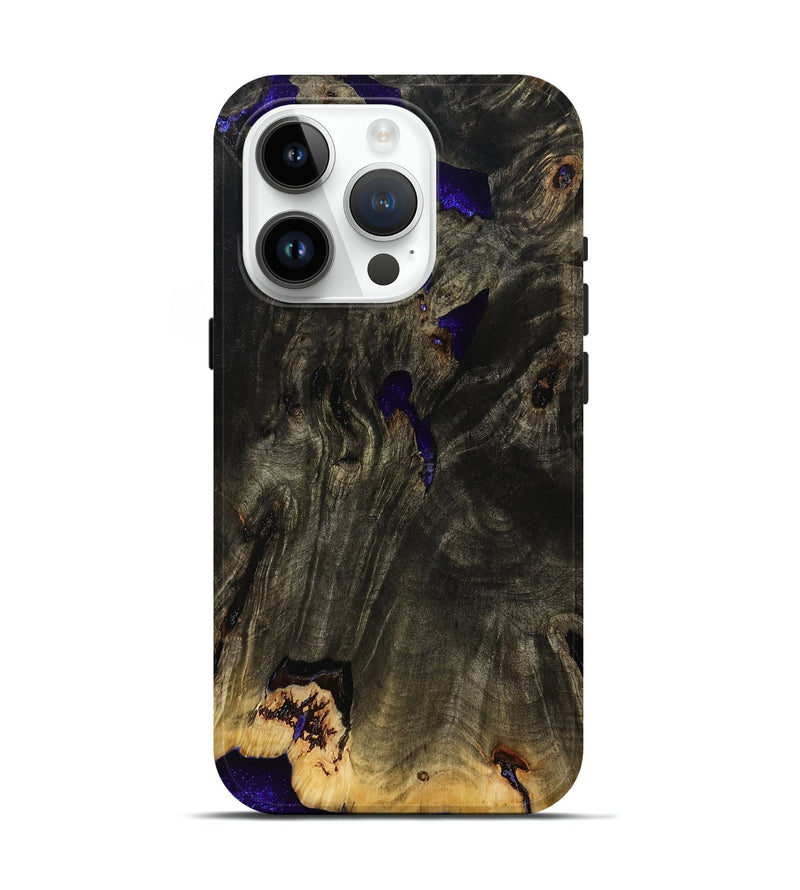 iPhone 15 Pro Wood Live Edge Phone Case - Annabel (Wood Burl, 792525)