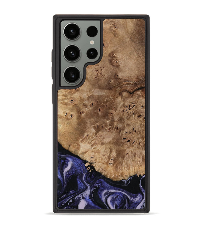 Galaxy S23 Ultra Wood Phone Case - Adriana (Purple, 792541)