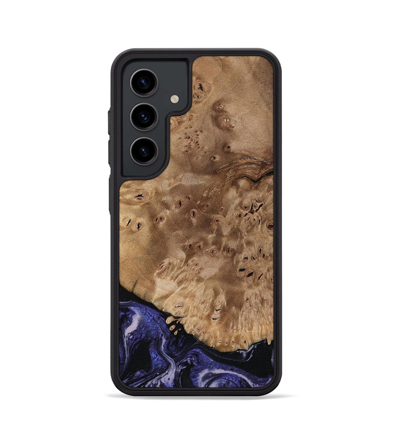 Galaxy S24 Wood Phone Case - Adriana (Purple, 792541)