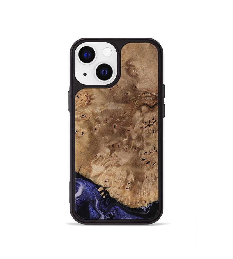 iPhone 13 mini Wood Phone Case - Adriana (Purple, 792541)