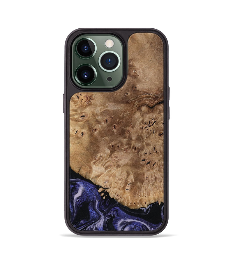 iPhone 13 Pro Wood Phone Case - Adriana (Purple, 792541)