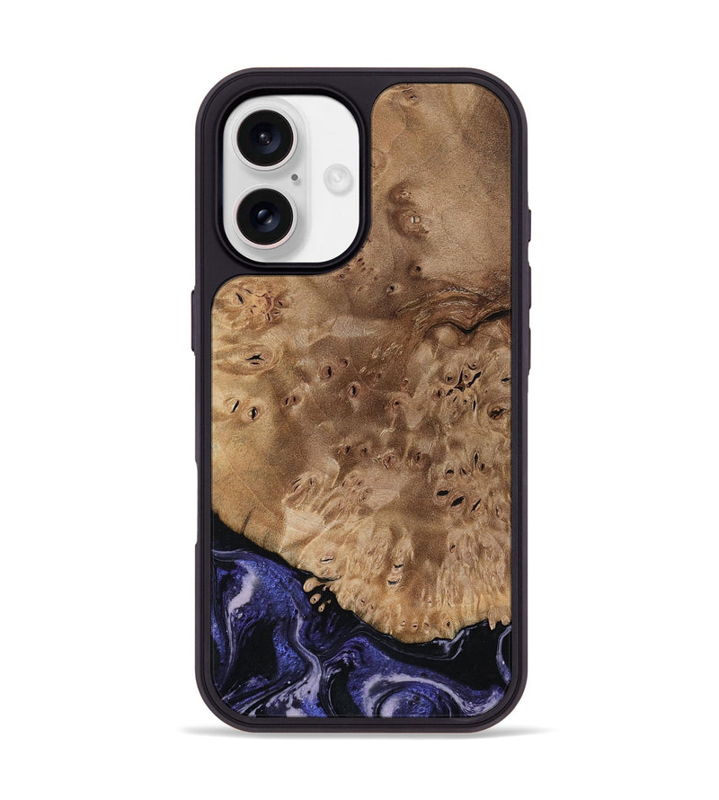 iPhone 17 Wood Phone Case - Adriana (Purple, 792541)