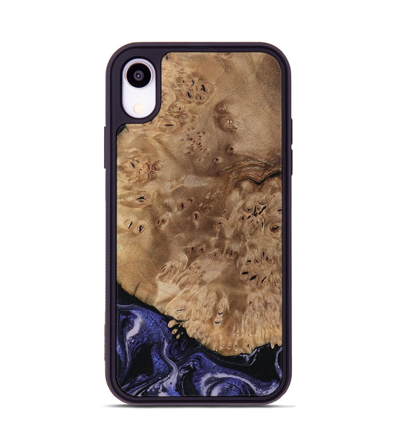 iPhone Xr Wood Phone Case - Adriana (Purple, 792541)