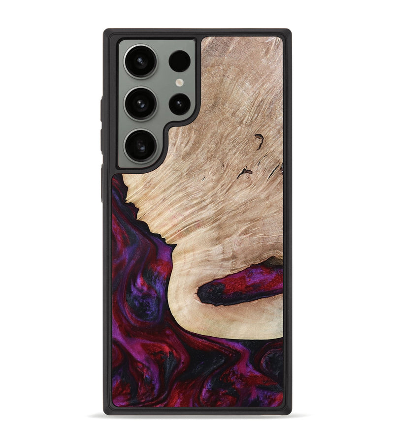 Galaxy S23 Ultra Wood Phone Case - Juniper (Red, 792543)
