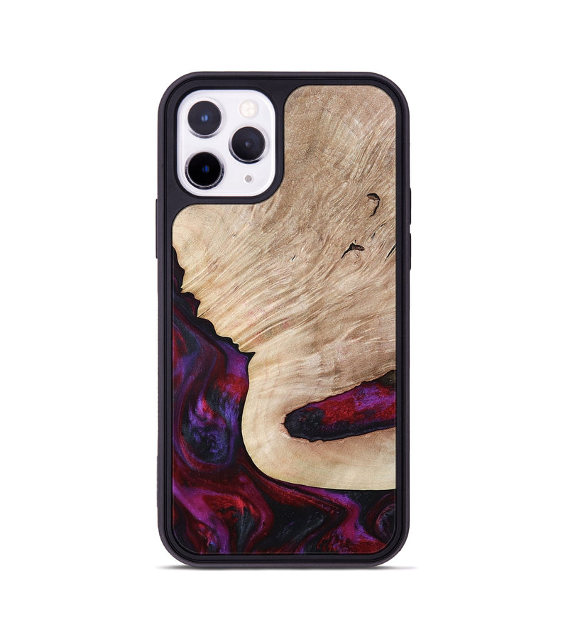 iPhone 11 Pro Wood Phone Case - Juniper (Red, 792543)