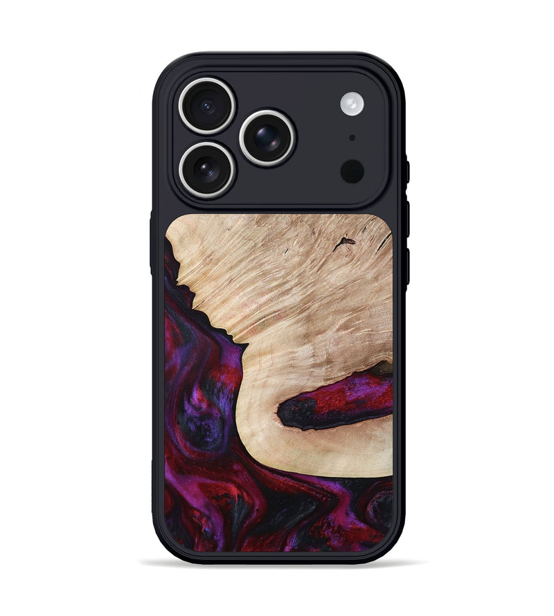 iPhone 17 Pro Wood Phone Case - Juniper (Red, 792543)