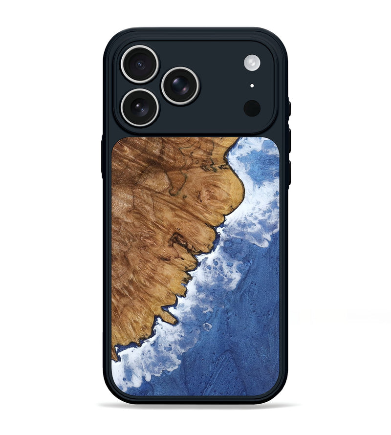 iPhone 17 Pro Max Wood Phone Case - Navy (Coastal, 792576)