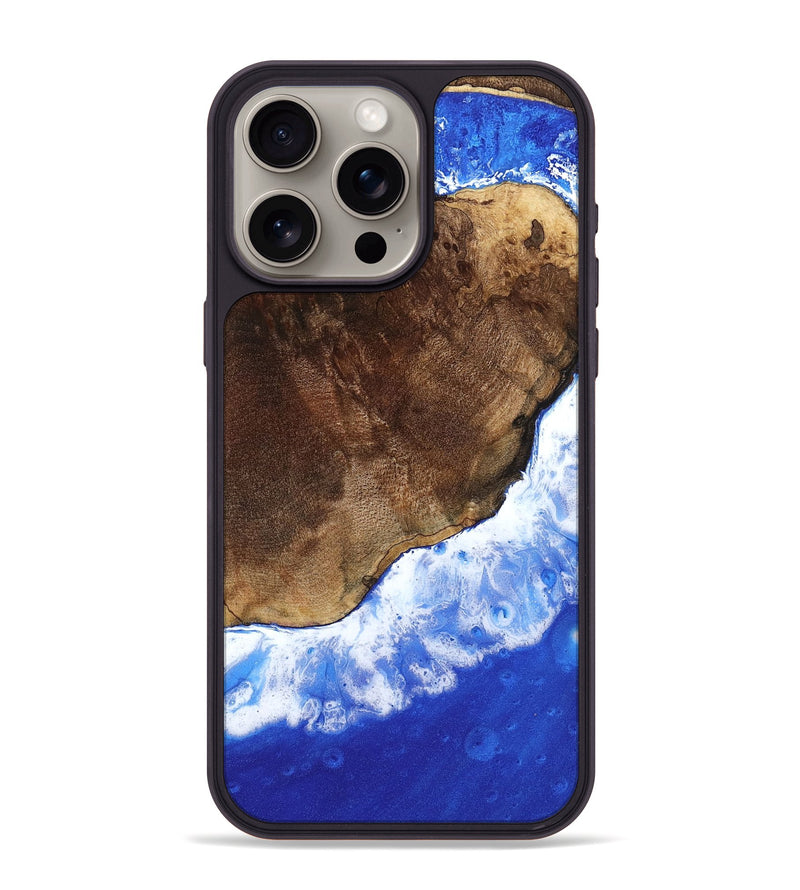iPhone 15 Pro Max Wood Phone Case - Mikalah (Coastal, 792580)
