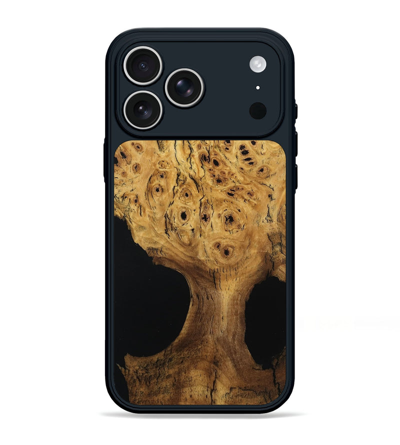 iPhone 17 Pro Max Wood Phone Case - Zachary (Wood Burl, 792585)