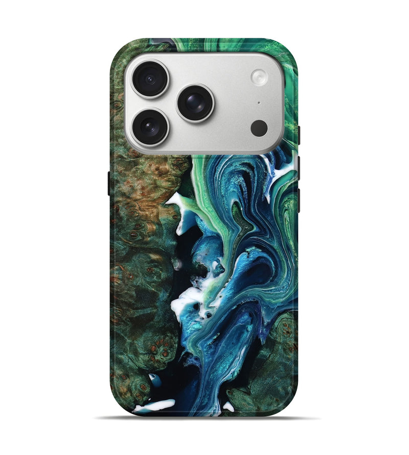 iPhone 17 Pro Wood Live Edge Phone Case - Lucas (VIVID, 792606)