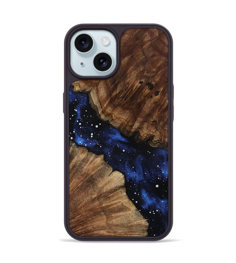 iPhone 15 Wood Phone Case - Maranda (Cosmos, 792625)