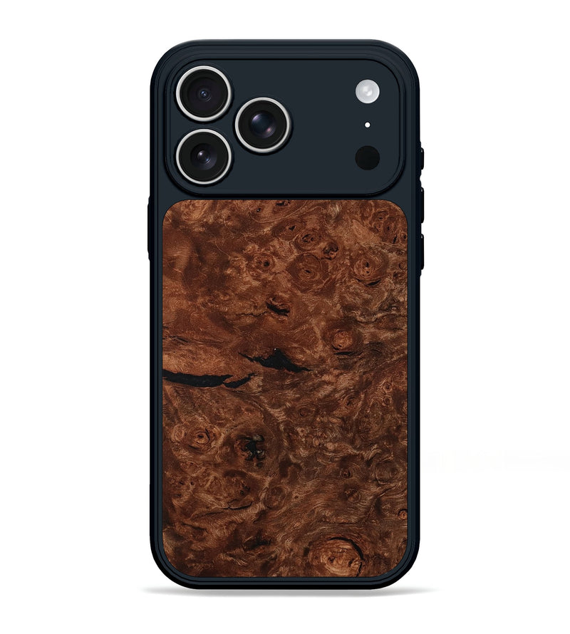 iPhone 17 Pro Max Wood Phone Case - Francis (Wood Burl, 792700)