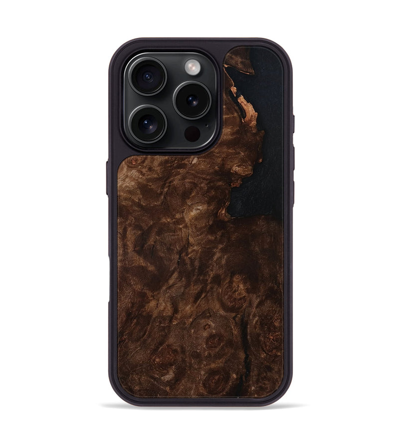 iPhone 16 Pro Wood Phone Case - Aarav (Wood Burl, 792705)