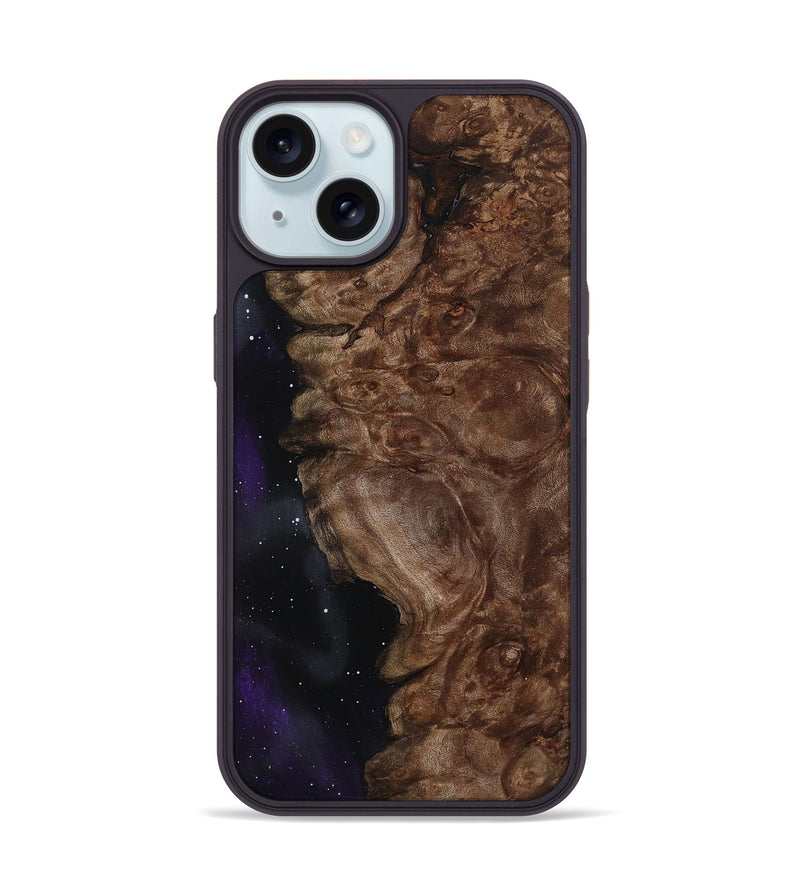 iPhone 15 Wood Phone Case - Bennie (Cosmos, 792752)