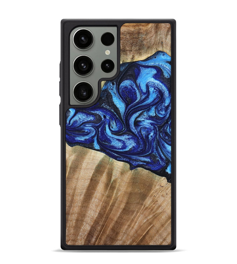Galaxy S24 Ultra Wood Phone Case - Evan (Blue, 792764)