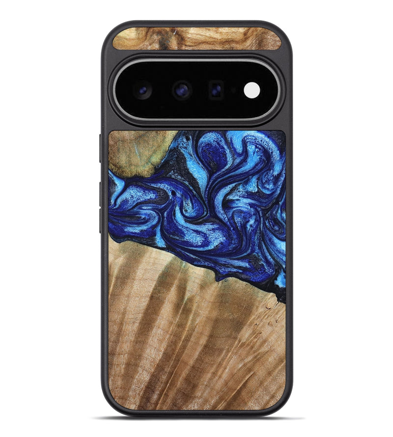 Pixel 11 Pro XL Wood Phone Case - Evan (Blue, 792764)